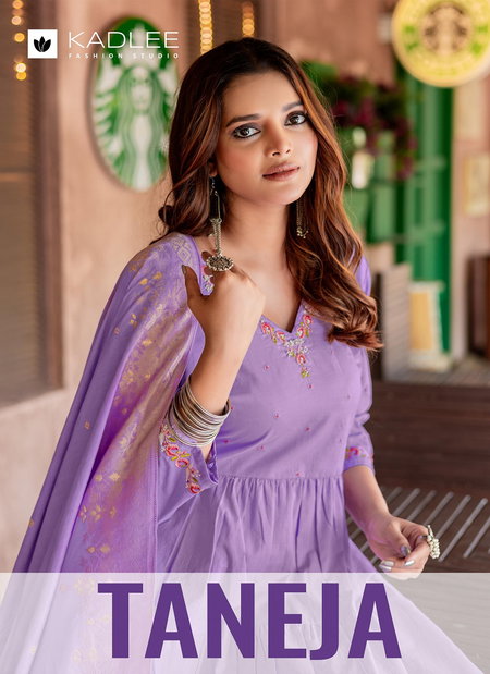 Taneja By Kadlee Pure Cotton Surat Kurti With Bottom Dupatta Wholesale Market